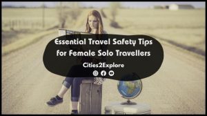 Solo travel guide woman traveller